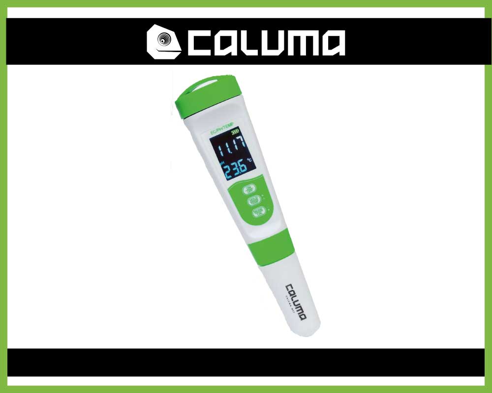 Caluma 3-in-1 pH-EC-Temp Grow Messgerät