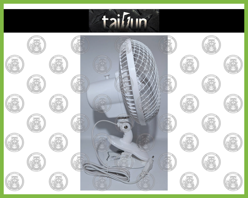 Taifun 18cm 20W Clip Ventilator Oszillierend (mit Schwenkfunktion)