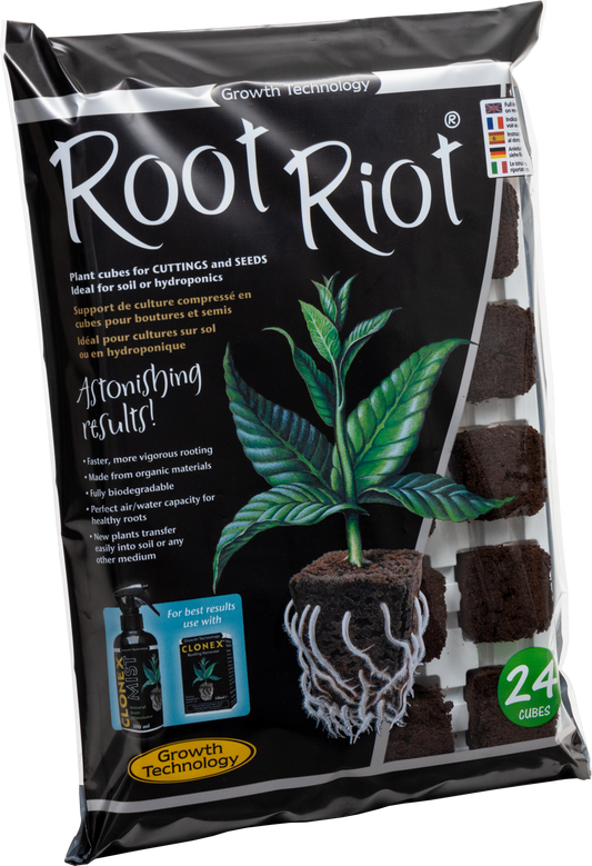 Root Riot Anzuchtwürfel 24Stk