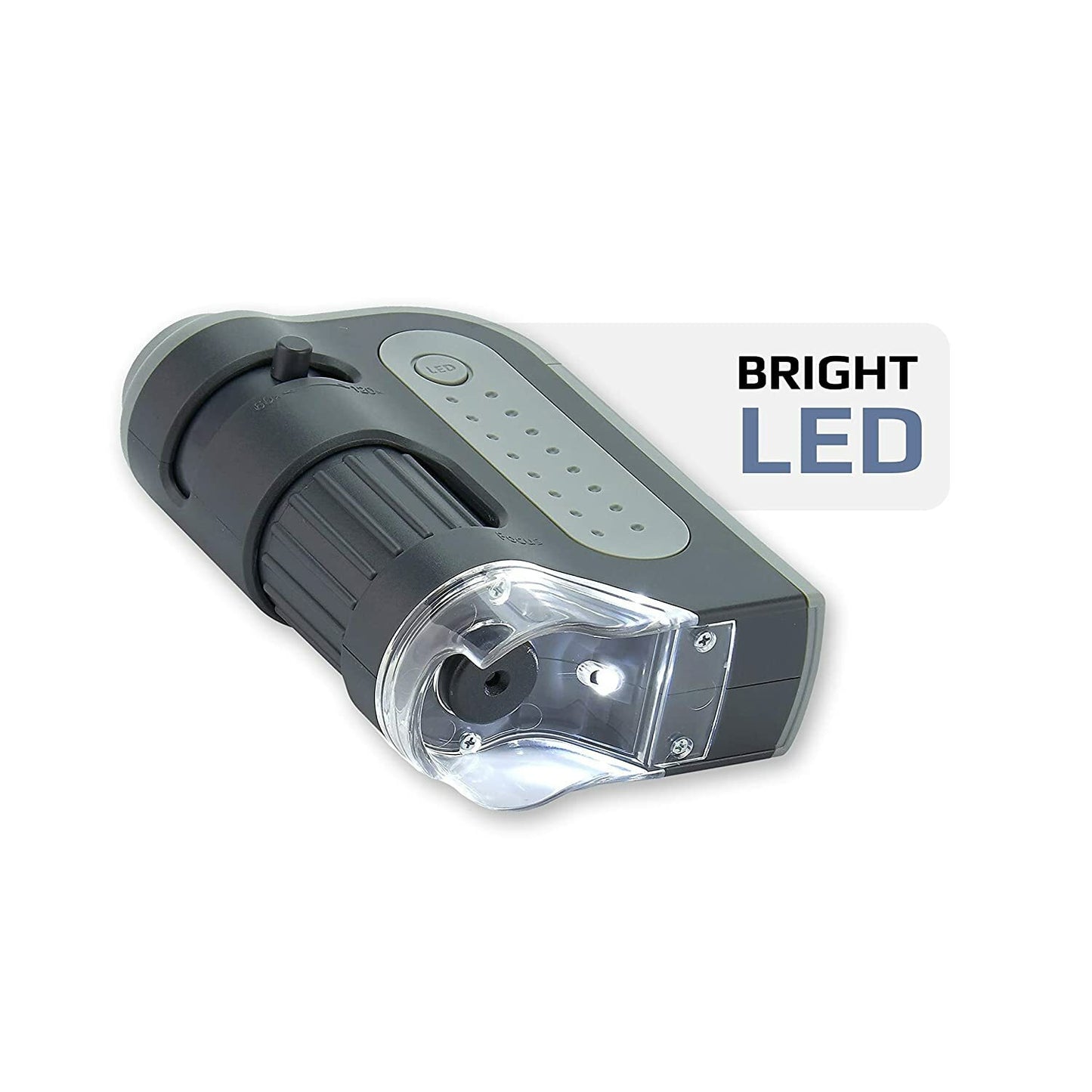 Carson MM-300 MicroBrite Plus 60x-120x LED Taschenmikroskop asphärische Linsen