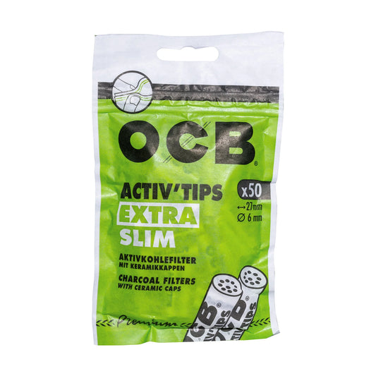 OCB activ tips 50er 6mm extra slim