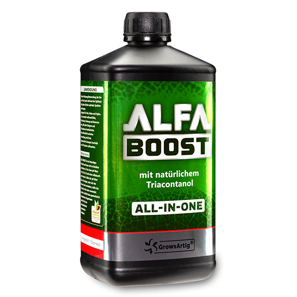 GrowSArtig Alfa Boost All-in-One Pflanzenzusatz – 250 ml, 500 ml, 1 L