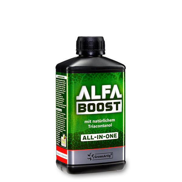 GrowSArtig Alfa Boost All-in-One Pflanzenzusatz – 250 ml, 500 ml, 1 L