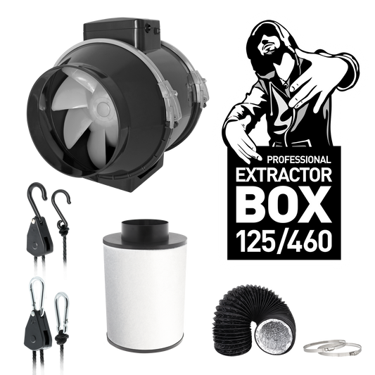 Abluft-Komplettset 125mm/460m³h TRAFIKA EXTRACTOR KIT