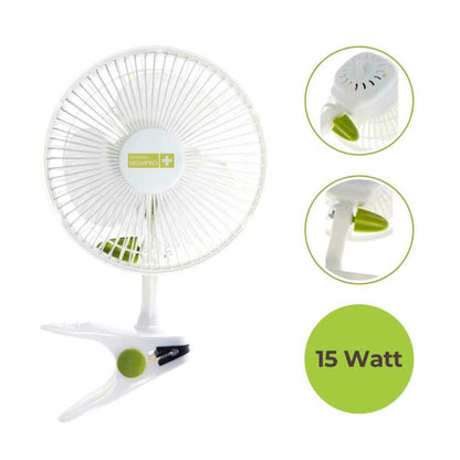 Profan ECO 15cm 15W Ventilator mit Clip von Garden HighPro