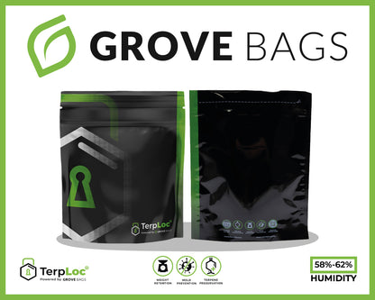Grove Bags TerpLoc Beutel (24x32cm, 100g) OHNE Fenster