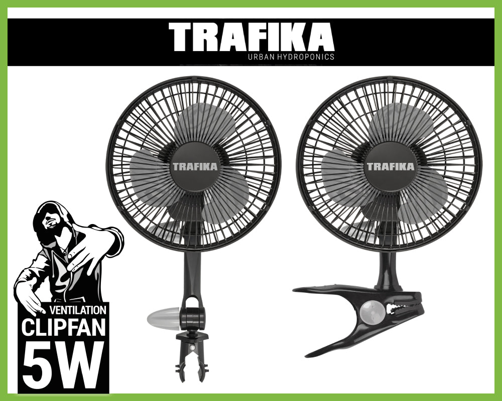 Growventilator Trafika | 5 Watt | Ø 15 cm mit Stangenclip