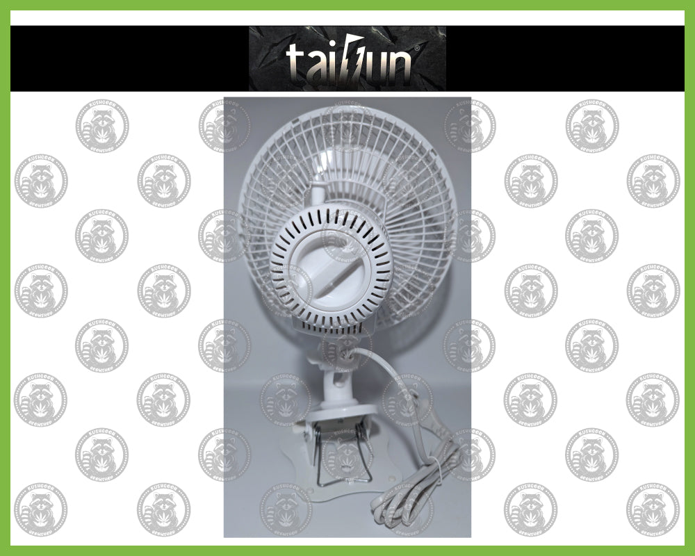 Taifun 18cm 20W Clip Ventilator Oszillierend (mit Schwenkfunktion)