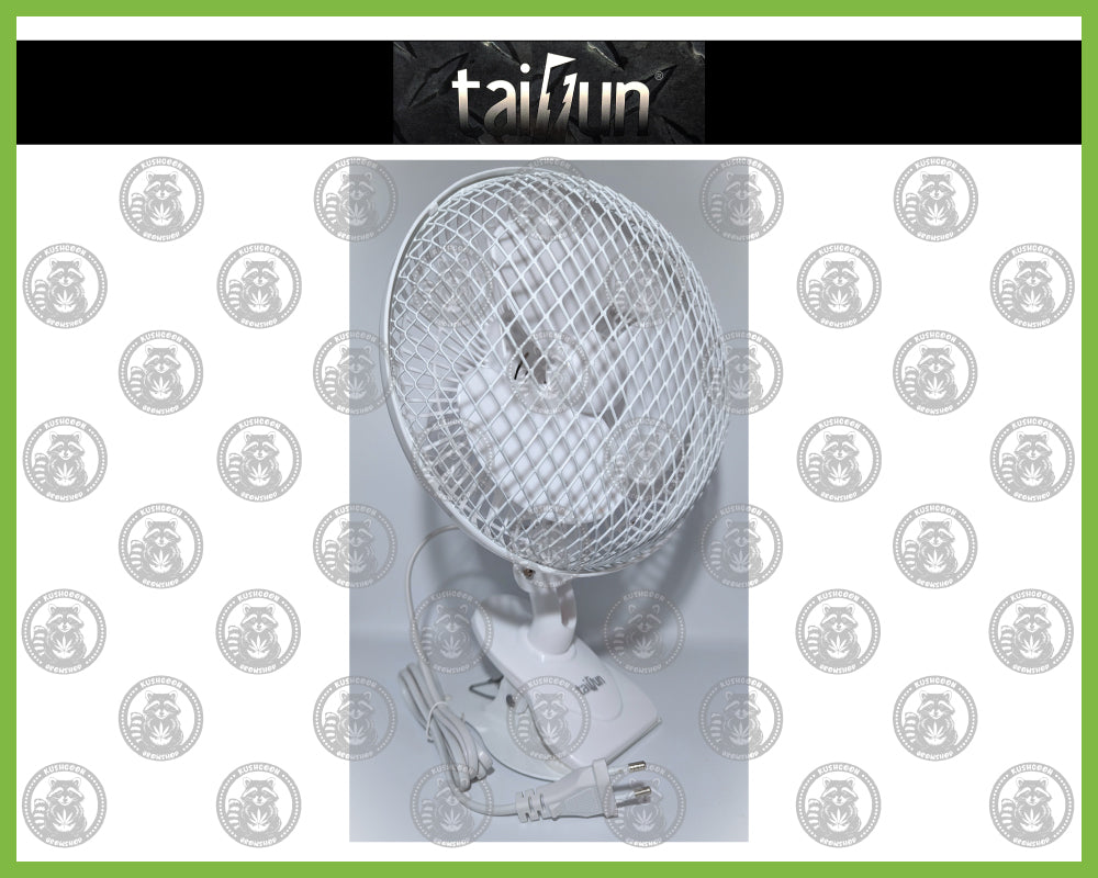 Taifun 18cm 20W Clip Ventilator Oszillierend (mit Schwenkfunktion)
