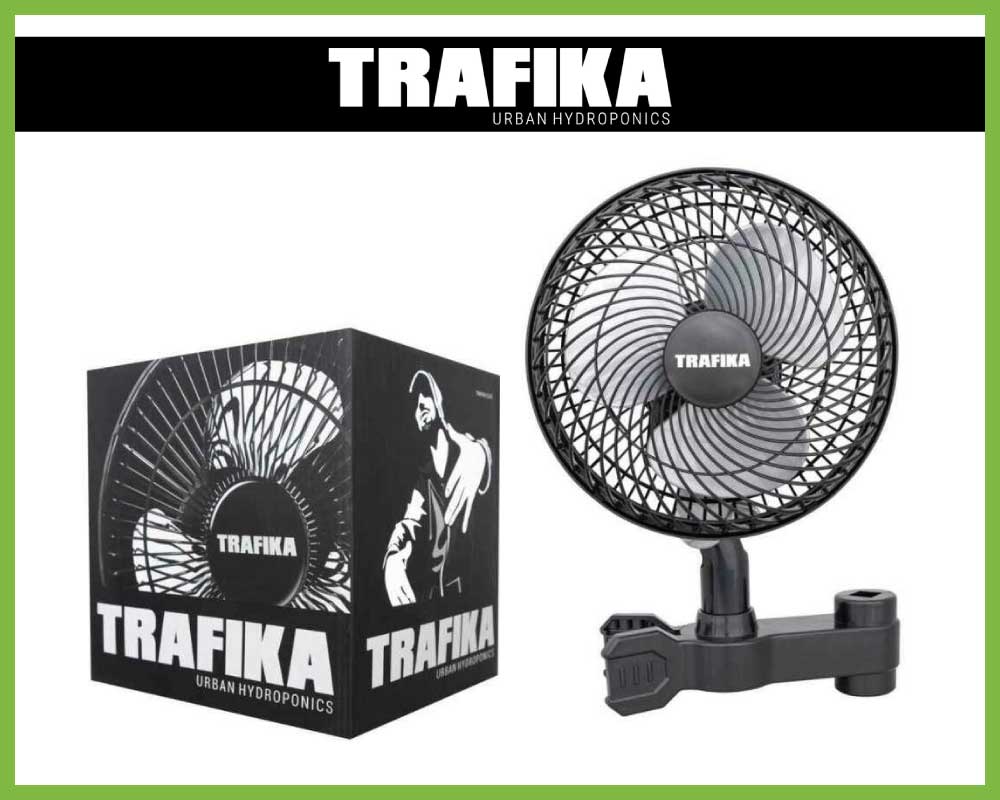 Schwenkventilator mit 20 Watt von TRAFIKA.