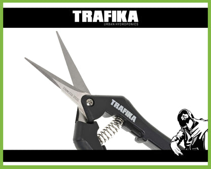 Trafika Ernteschere, gerade Klinge Gartenschere Pflanzenschere Trimmschere