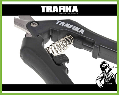 Trafika Ernteschere, gerade Klinge Gartenschere Pflanzenschere Trimmschere